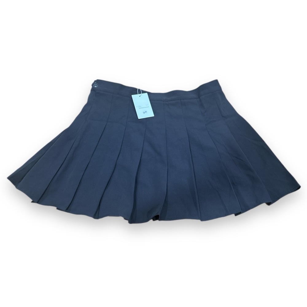 Sangtree 20-22 Pleated Gray Mini Skirt-NWT